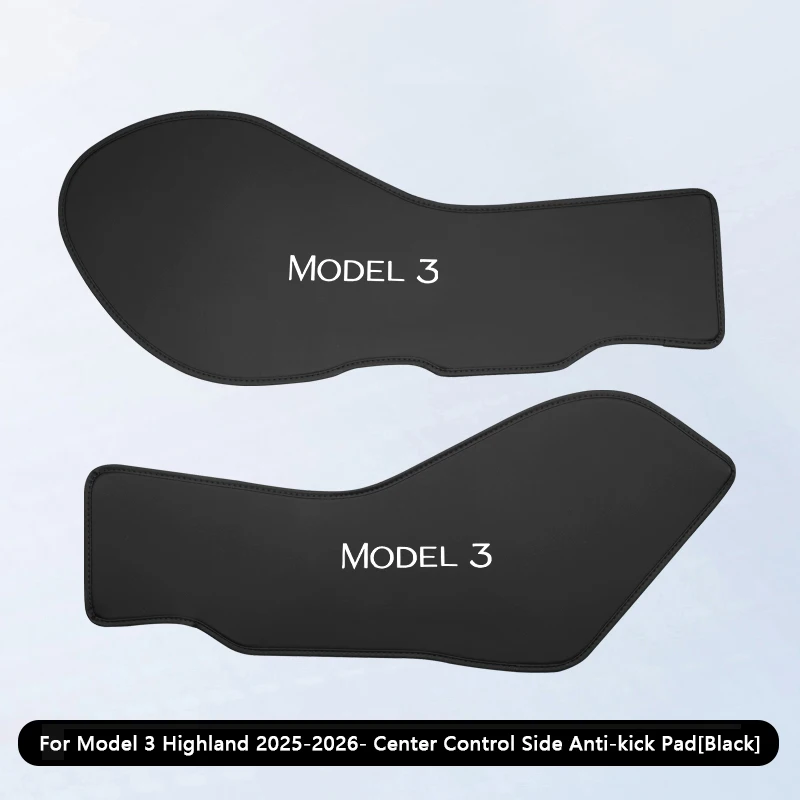 Für Tesla Model 3 Model Y Juniper / YL 6-Sitzer Mittelkonsole Anti-Kick-Pad LHD Zentralsteuerung Beidseitiger Schutzpolster – Detail 10