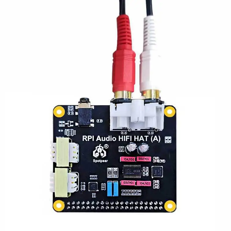 1 Buah Aspberry Pi 5 PCM5122 I2S HIFI Kartu Suara Ekstensi DAC Juga Mendukung PI4/PI3/Zero Seri Penuh