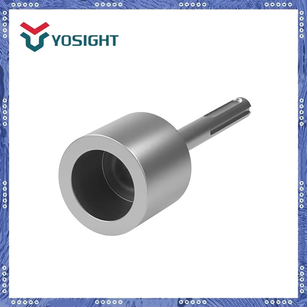 

SDS Max Shank T-Post Driver - 2-3/20 Inch Diameter Head, 40 Cr, 8-2/3 Inches Long, Ground Rod Adapter, Ideal for Driving T Posts