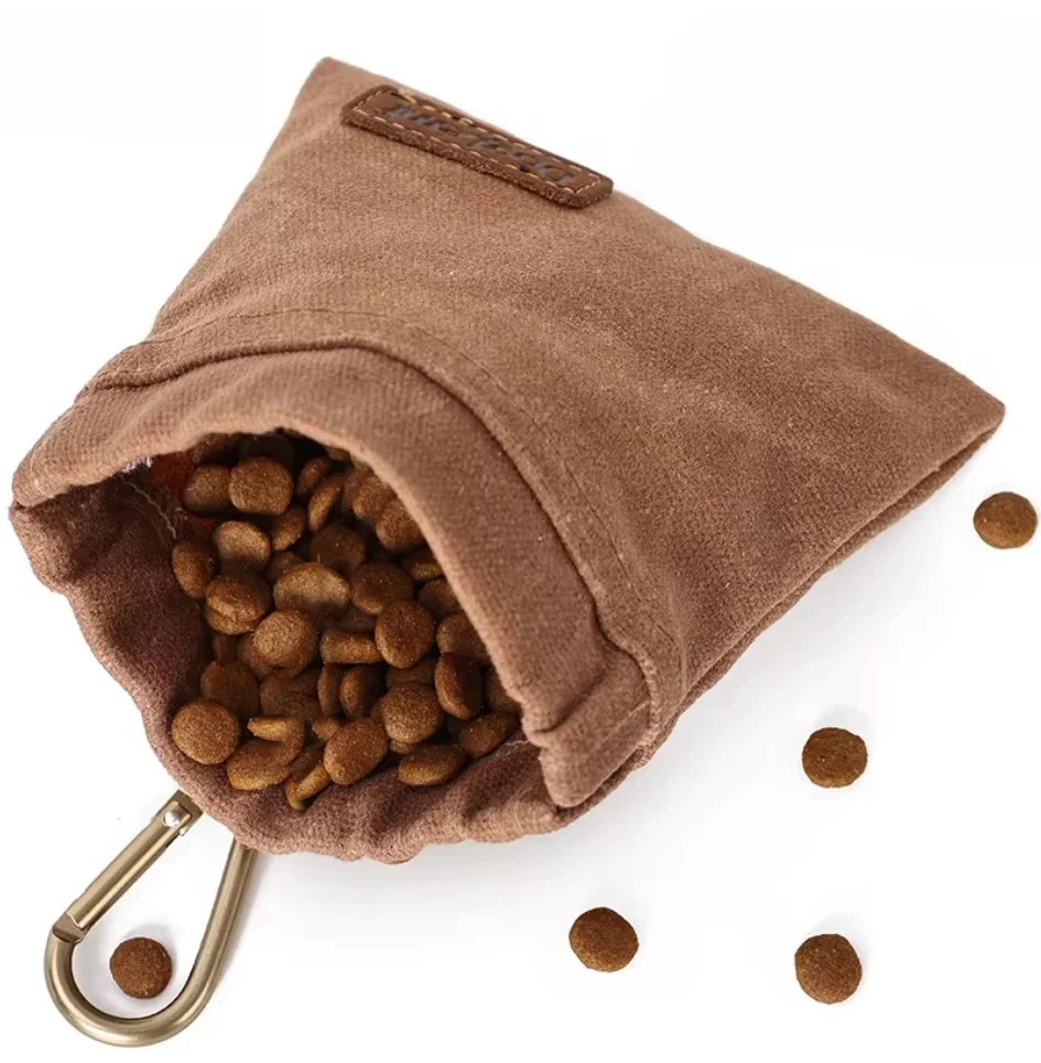 

Dog Training Snack Bag Outdoor Travel Pet Dog Treat Pouch Portable Oil Resistance Food Dispenser Bag Durable Pet Accessories