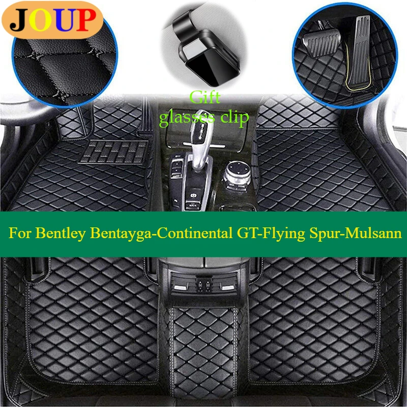 

For Bentley Bentayga-Continental GT-Flying Spur-Mulsann Car Foot Mats Carpet Covers Interior Accessories Left /Right Hand Drive