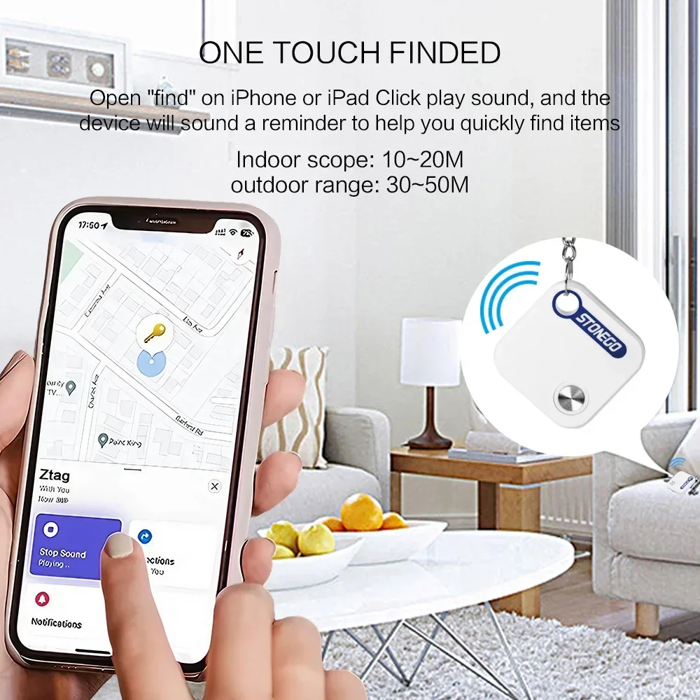 Mini Tracking Device for Apple Find My Key Smart Tag Child Finder Pet Car GPS Lost Tracker Smart Bluetooth Tracker IOS System