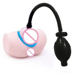 Vacuum Bubble Pussy Pump Vagina Clitoris Sucker for Women Breast Massage Nipple Stimulator Enlarge Pump Cover Adults Sex Toys