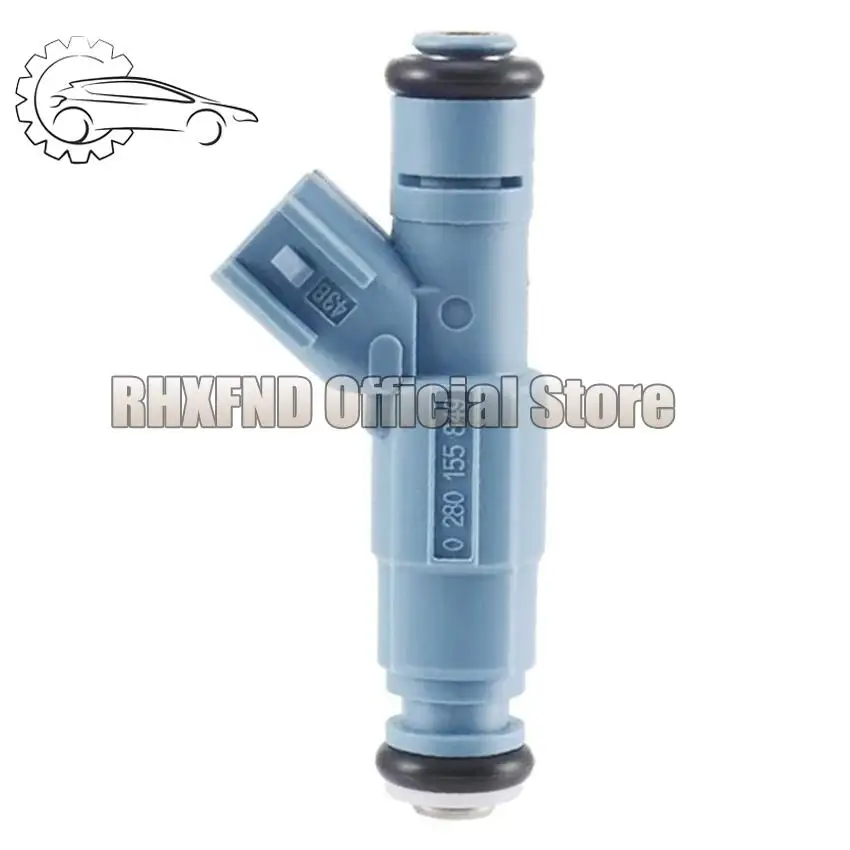 0280155849 Fuel Injectors for 4.7L V8 2001-2007 JEEP Grand Cherokee Commander Dodge Dakota Durango Ram 4.7 Car Engine Parts