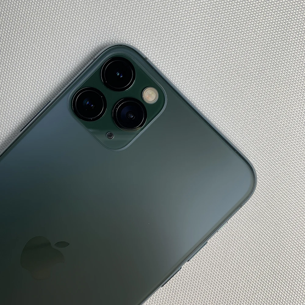 هاتف Apple iPhone 11 Pro Max 11PM 4G الأصلي معرف الوجه 64GB/256GB NFC 6.5 بوصة OLED شحن لاسلكي هاتف ذكي عادي النواة