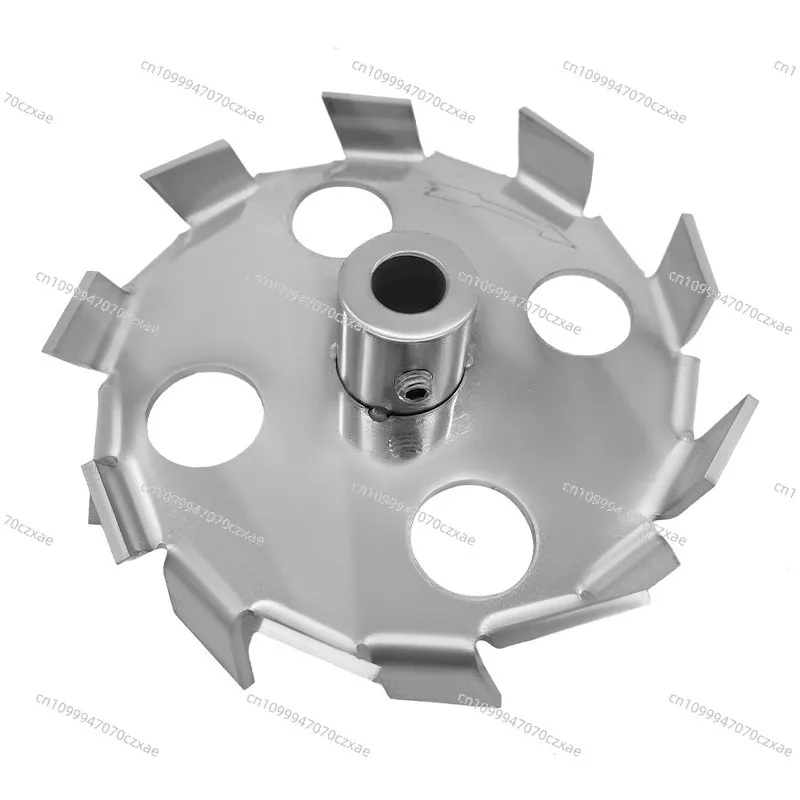 Dispersion Plate 304 Stainless Steel High-speed Shearing Impeller, Laboratory Electric Mixer Impeller Non-standard Processing