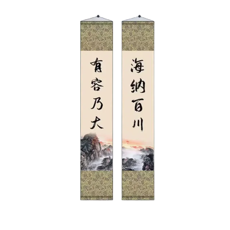 

Cultural Creative Blank DIY Xuan Paper Scroll Antique Calligraphy Painting Handwriting Scroll Retro Rice Paper Hanging Scroll