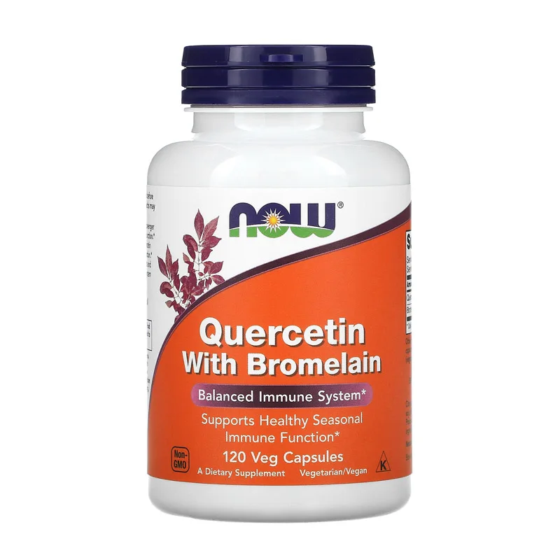 Quercetin With Bromelain 120 Capsules