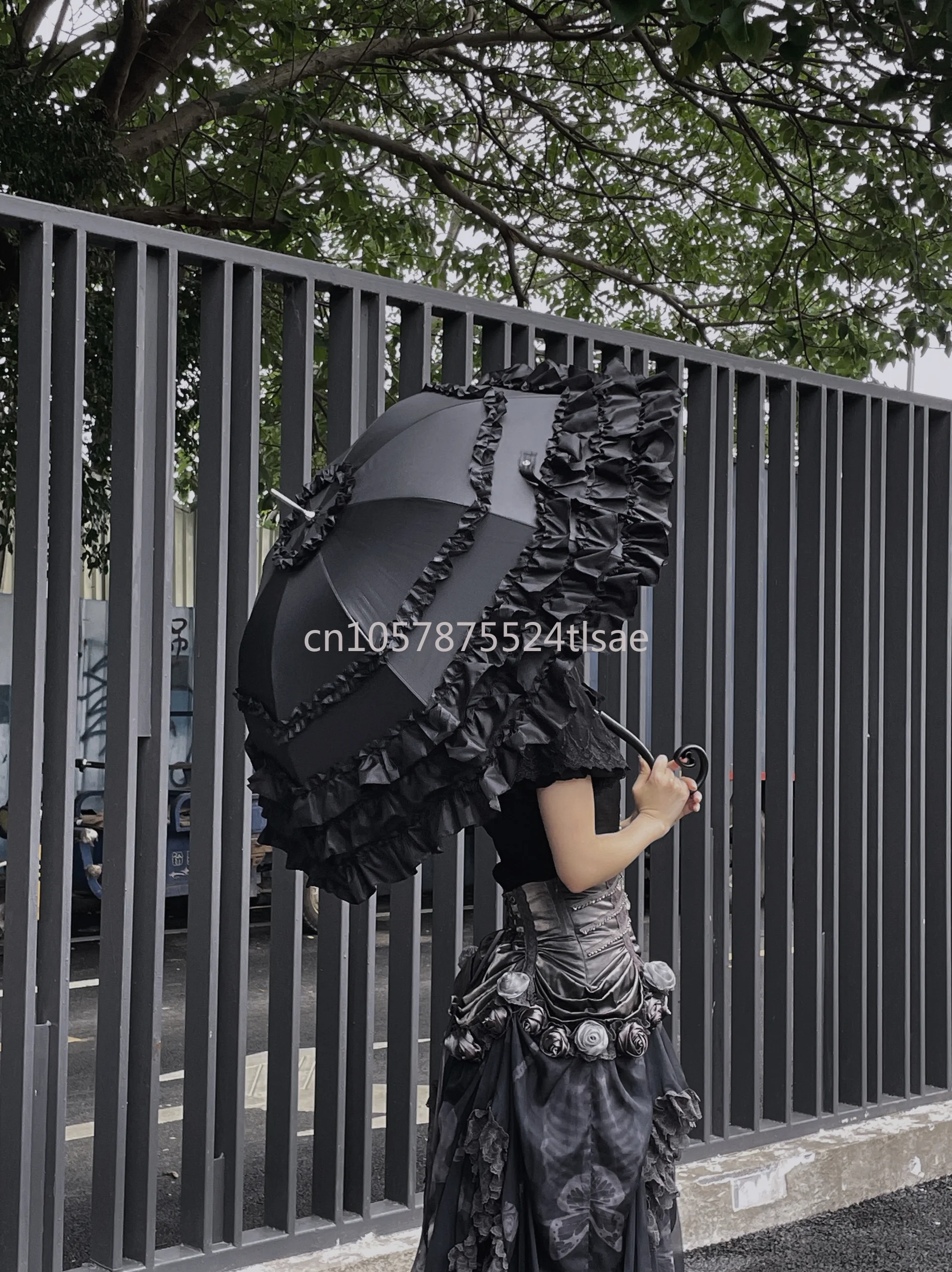 Lolita Umbrella Sweet Lace Princess Wind Eight Straight Umbrella
