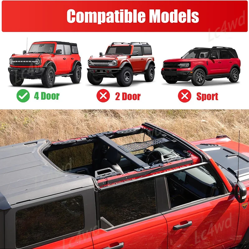 LC4WD 4X4 Interior Accessories - đánh giá và giá Door Handle Bar