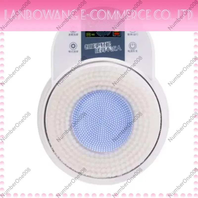 Electric Shower Brush Full Automatic Back Scrubber, Wall Mounted Body Scrubber Massager for Home Bathroom