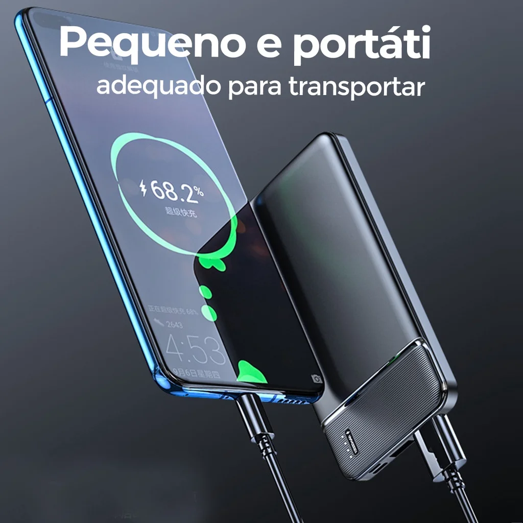 Cargador portátil para teléfono móvil, batería externa de 10000mAh y 5000mAh con USB, práctico, económico, envío gratis