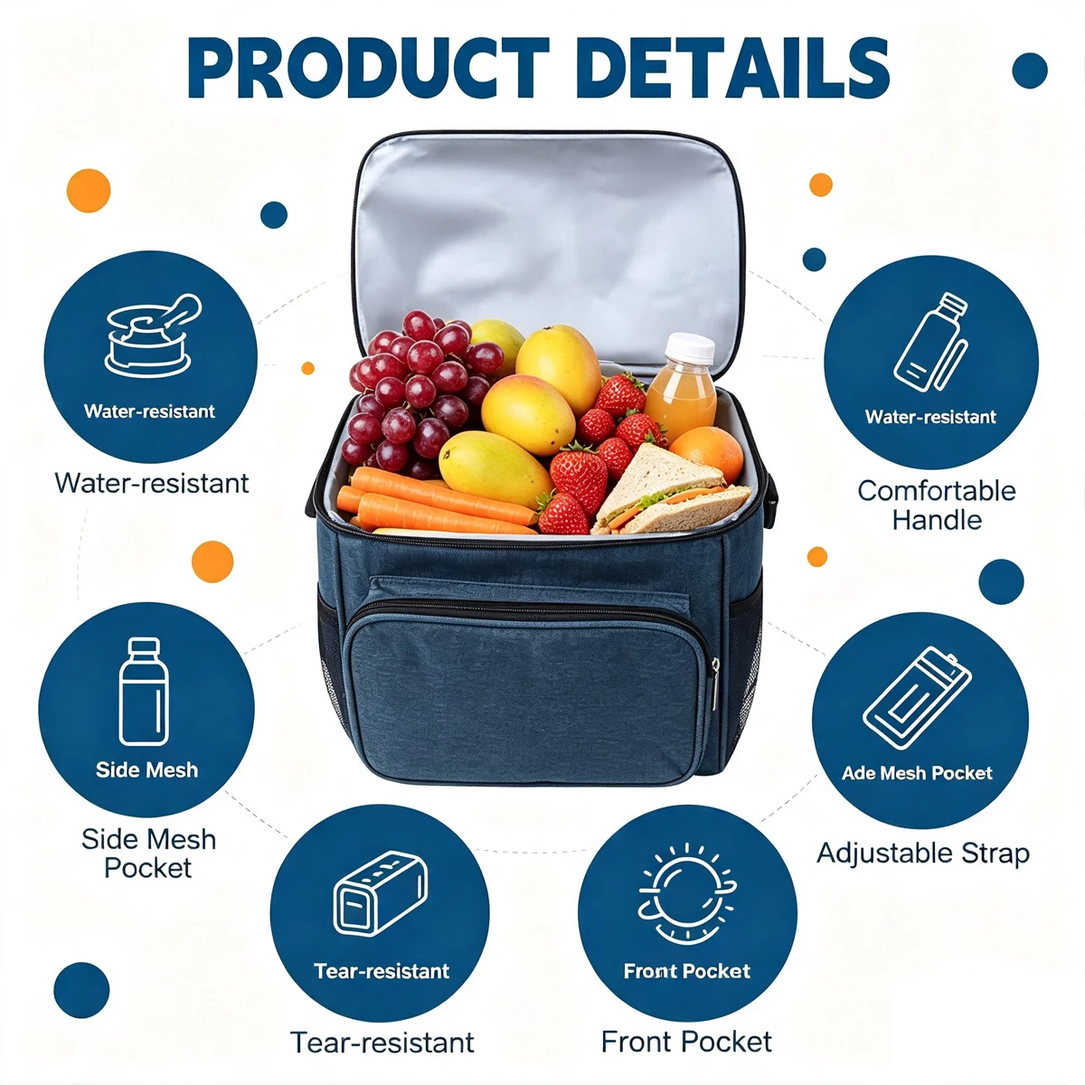 Isolierte Lunch-Tasche, auslau – Reusable Zip Bag Bewertung und Preis