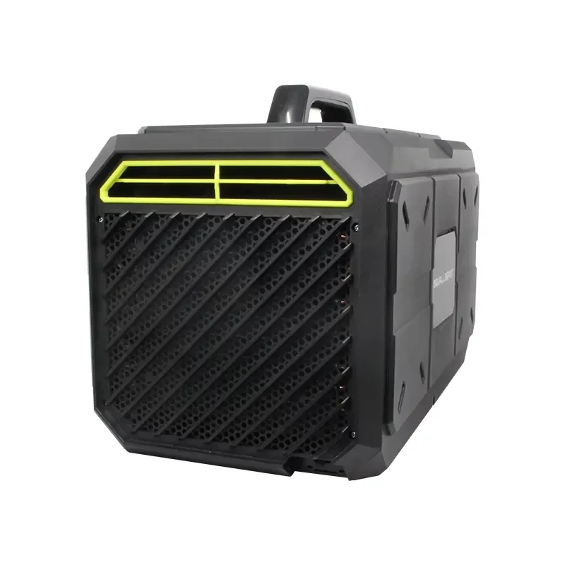 

Portable Outdoor Air Conditioner for Road Camping Mobile Unit Battery Powered Plastic Unit Easy to Carry No Installation