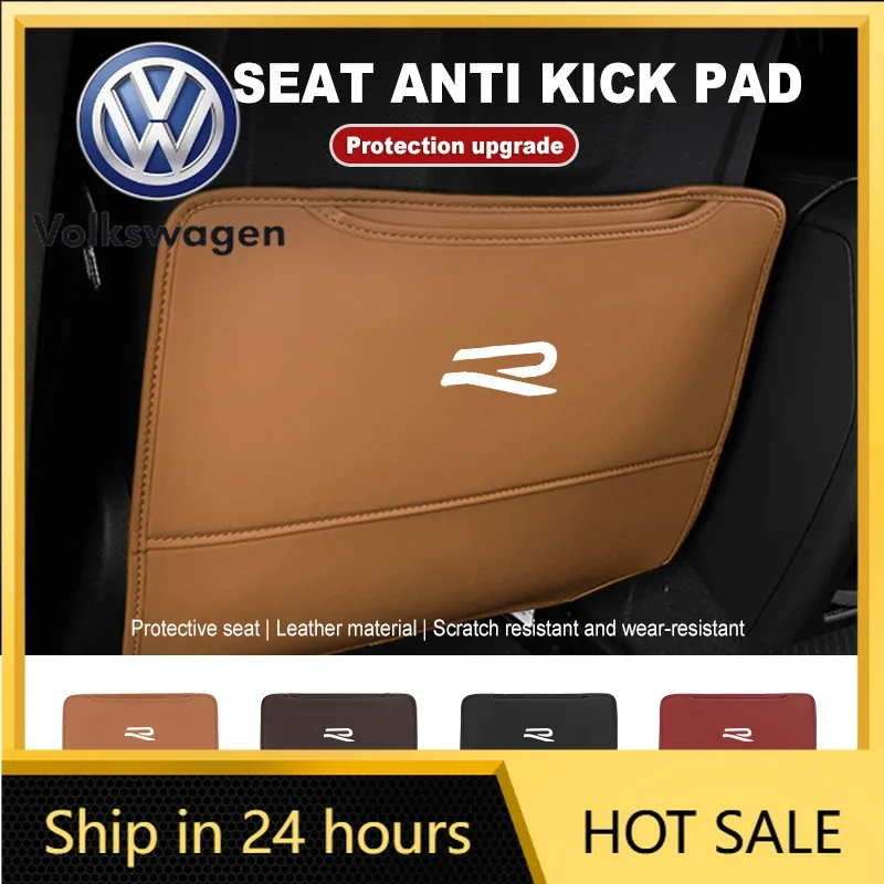 

2026 Hot Car Seat Back Cushion Anti Kick Mud Dirt Pad Auto Accessories For Volkswagen VW Beetle CC B5 B6 B7 EOS GTI MK2 MK4 MK5