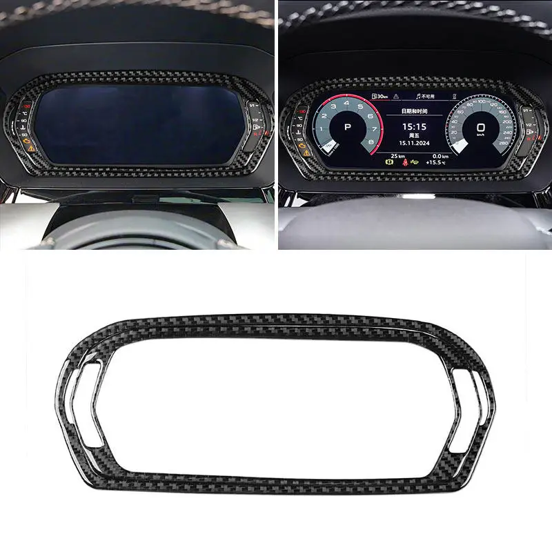 Car Accessories Interior Dashboard Panel Speedometer Surround Frame Stickers Trim For Audi A3 8Y S3 2021 2022 2023 2024 2025