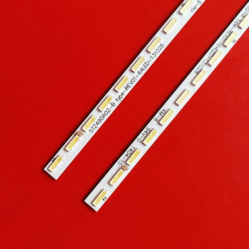 2pcs LED Backlight strip 64 lamp For TCL 49"TV L49E5700A STZ490A02_A/B MT4851D01-1 49UD1000 CS0T49_B A MPEG CS0T49LB02