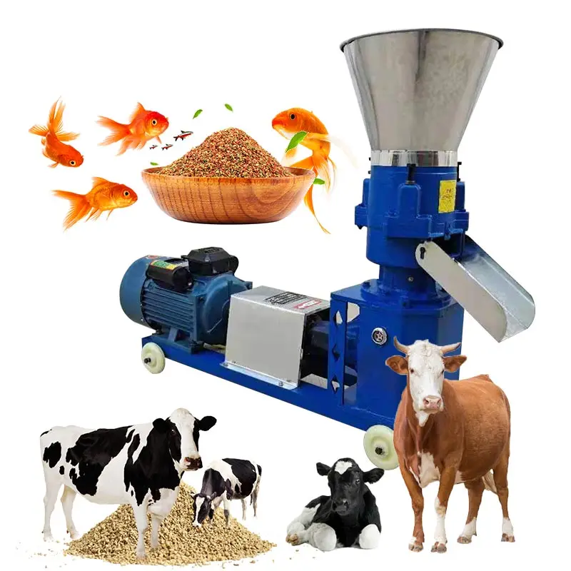

Poultry Rabbit Cow Sheep 11Mm Granulator Household Production Equipment Making Feed Manual Pellet Machine