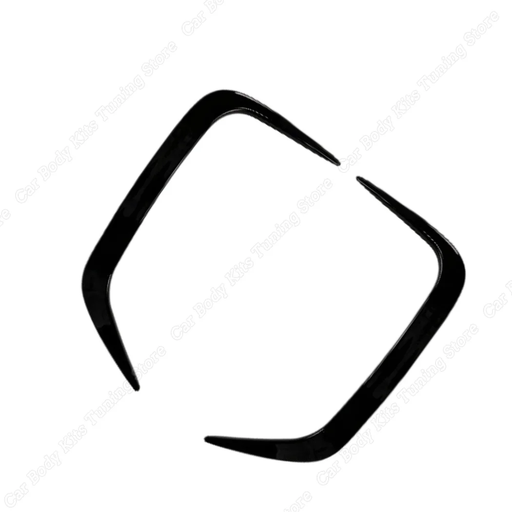 Für Cupra Formentor MK1 2020 2021 2022 2023 2024 Vor-Facelift Frontstoßstange Lufteinlass Windabweiser Lampengrill Zierleiste Canard Tuning – Detail 7