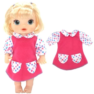 Vestido de bonecas com lantejoulas para meninas, brinquedos verdes, roupas para crianças, presentes de Natal 30 cm, 12 polegadas, verão 12 principais vendas conjunto lantejoula verde - №5