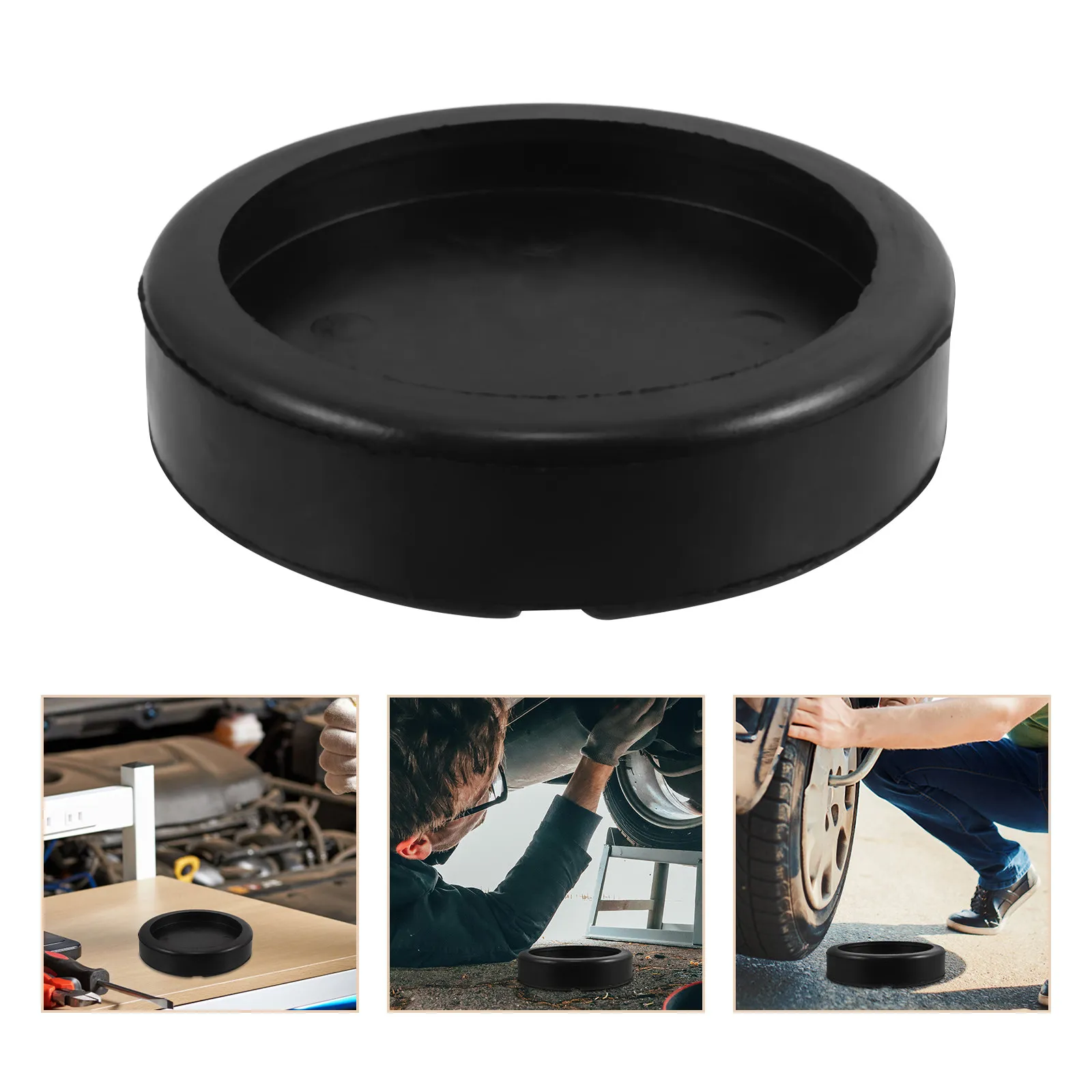 

Heavy-Duty Rubber Lift Pads for Auto Lifts Easy Install Replace Vehicle Lifting Support Anti-Slip Car Lift Mats Lifting Jack