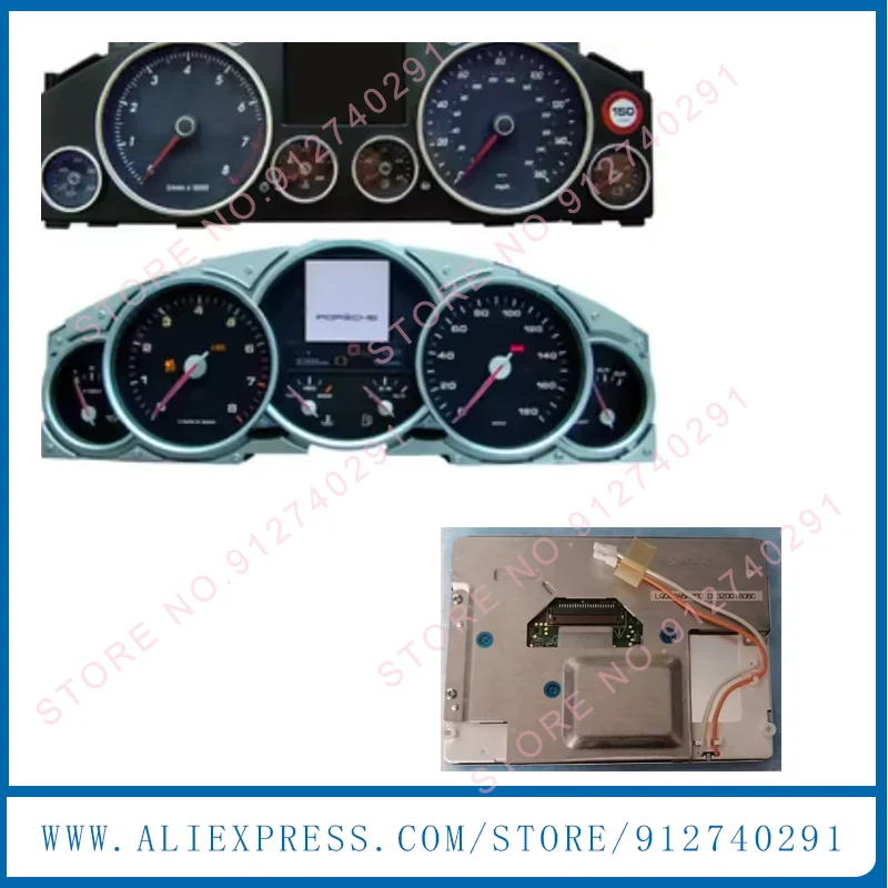 Original 5 inch LCD Display Screen For LQ5AW136 LQ050A5AG03 LQ5AW136T For Touareg Phaeton Mercedes Posche Instrument Cluster TFT