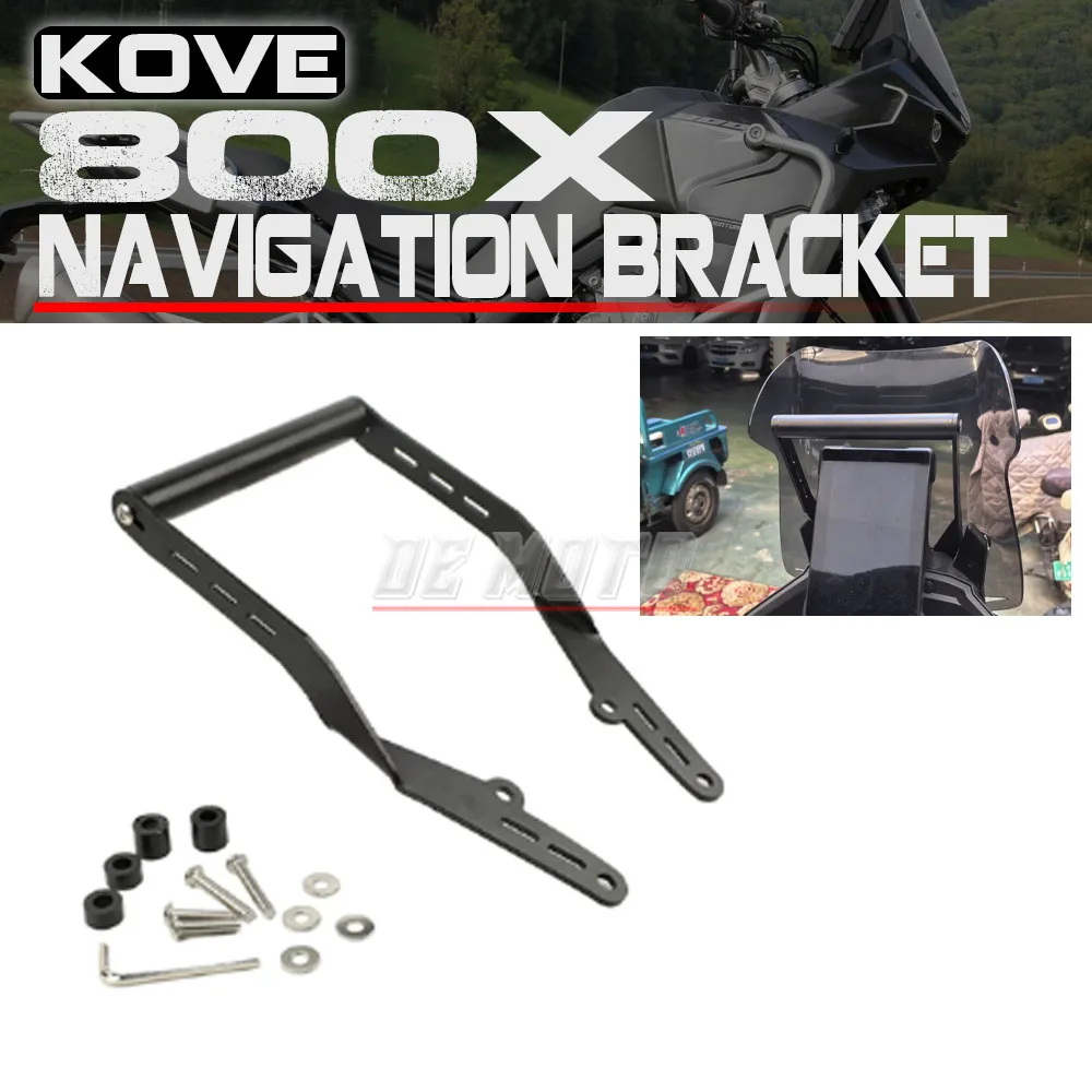 for-kove-800x-mobile-navigation-holder-ky800-modified-windshield-mount-extension-rod-extender-accessories