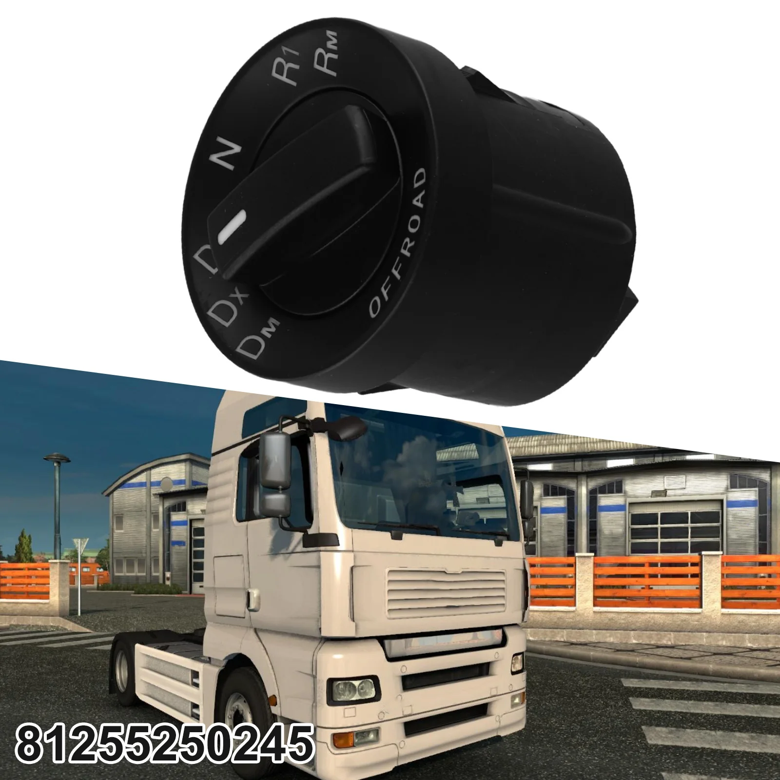 

Innovative Design Meets Functionality Upgrade Your For MAN Truck With This Efficient Rotary Switch 81255250245