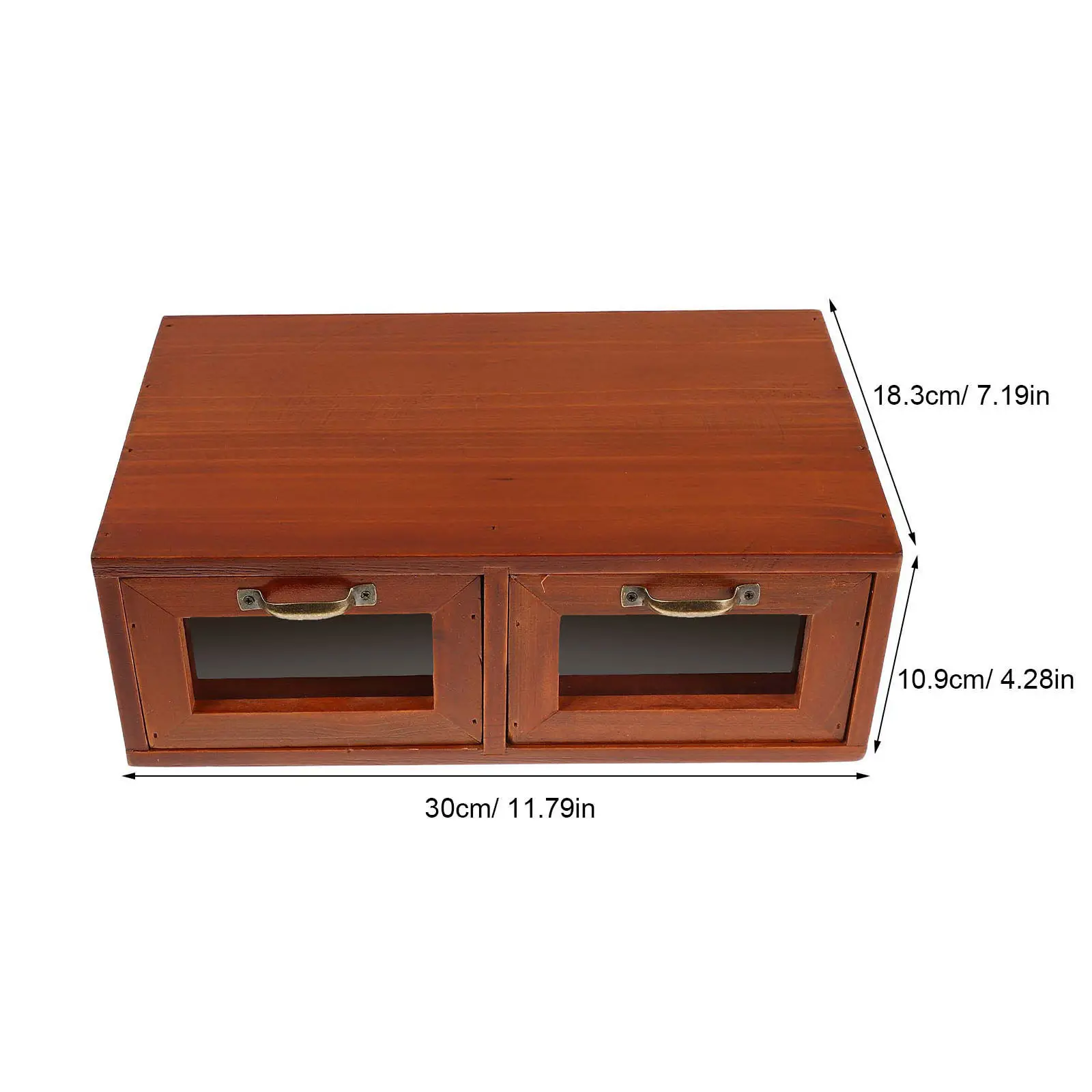 Wooden Desk Storage Organize Organizer Ergonomic Monitor Riser Drawer Desktop Shelf Pc Laptop Computer Office Clutter