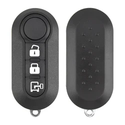 LIXIANG Replacement New 3B Remote Flip Key Case Shell for Fiat 500 Panda Punto Bravo DOBLO GRANDE PUNTO for LANCIA Y DELTA MUSA