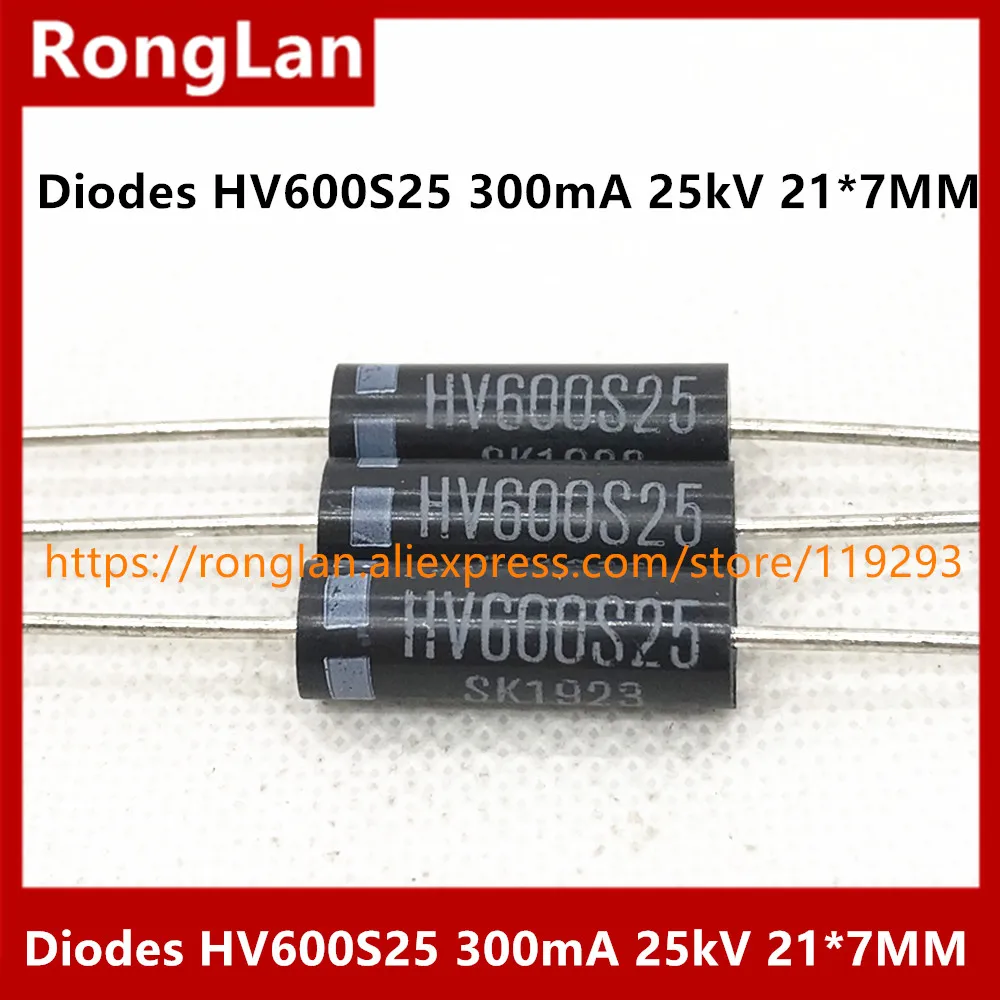 High voltage diodes HV600S08 HV600S10 HV600S12 HV600S15 HV600S20 HV600S30 300mA  silicon stack frequency 21X7MM--20PCS/LOT