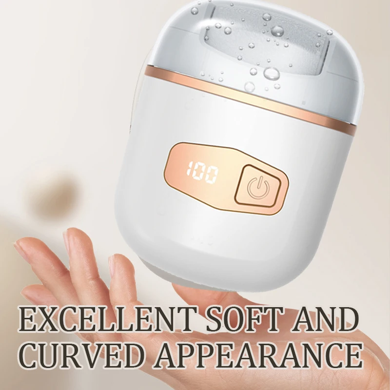 เครื่องขัดเท้าไฟฟ้าแบบชาร์จได้ กำจัดหนังด้าน ขจัดหนังด้าน ขจัดหนังด้านที่แตก บำรุงเท้าให้แห้งและซ่อมแซม