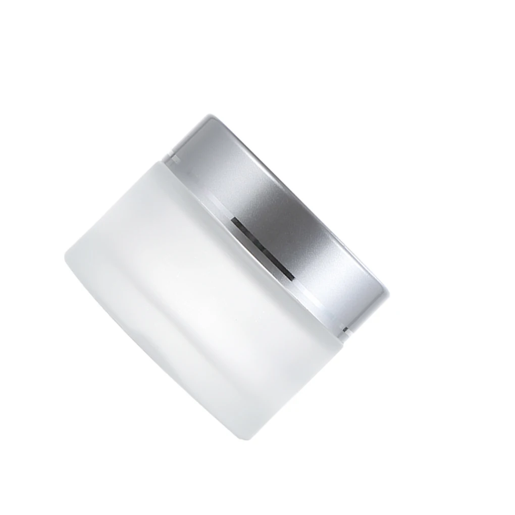 Glass Refillable Matte Cosmetic Face Pot - Durable And Environmentally Friendly Durable And Wear-resistant Cosmetic Jar