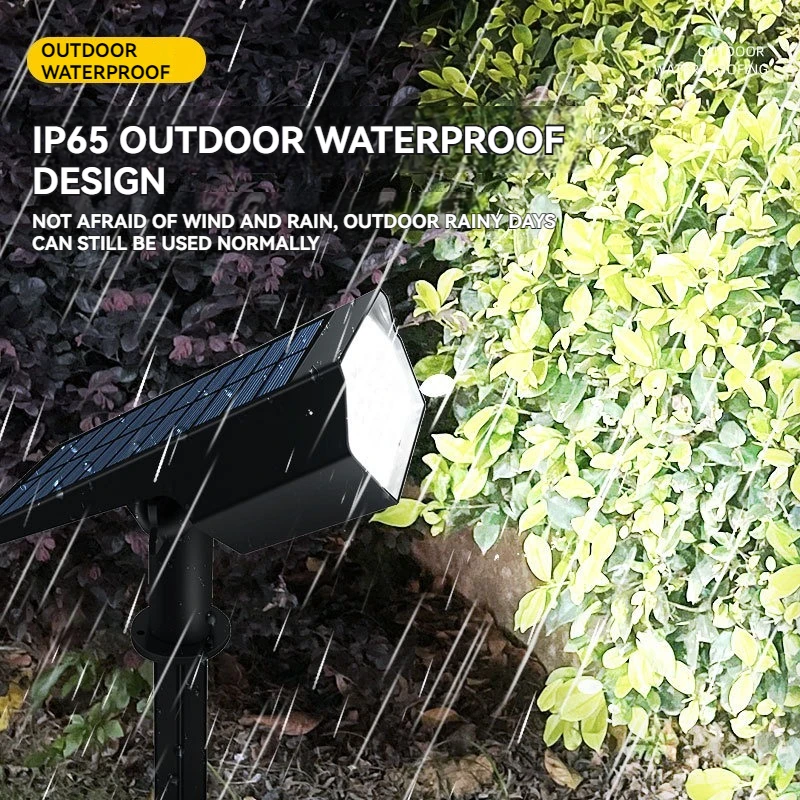 

Solar-Powered Lawn Spotlights - Outdoor Landscape Lighting, Weatherproof Lights for Villa Courtyard & Garden Wall Illumination