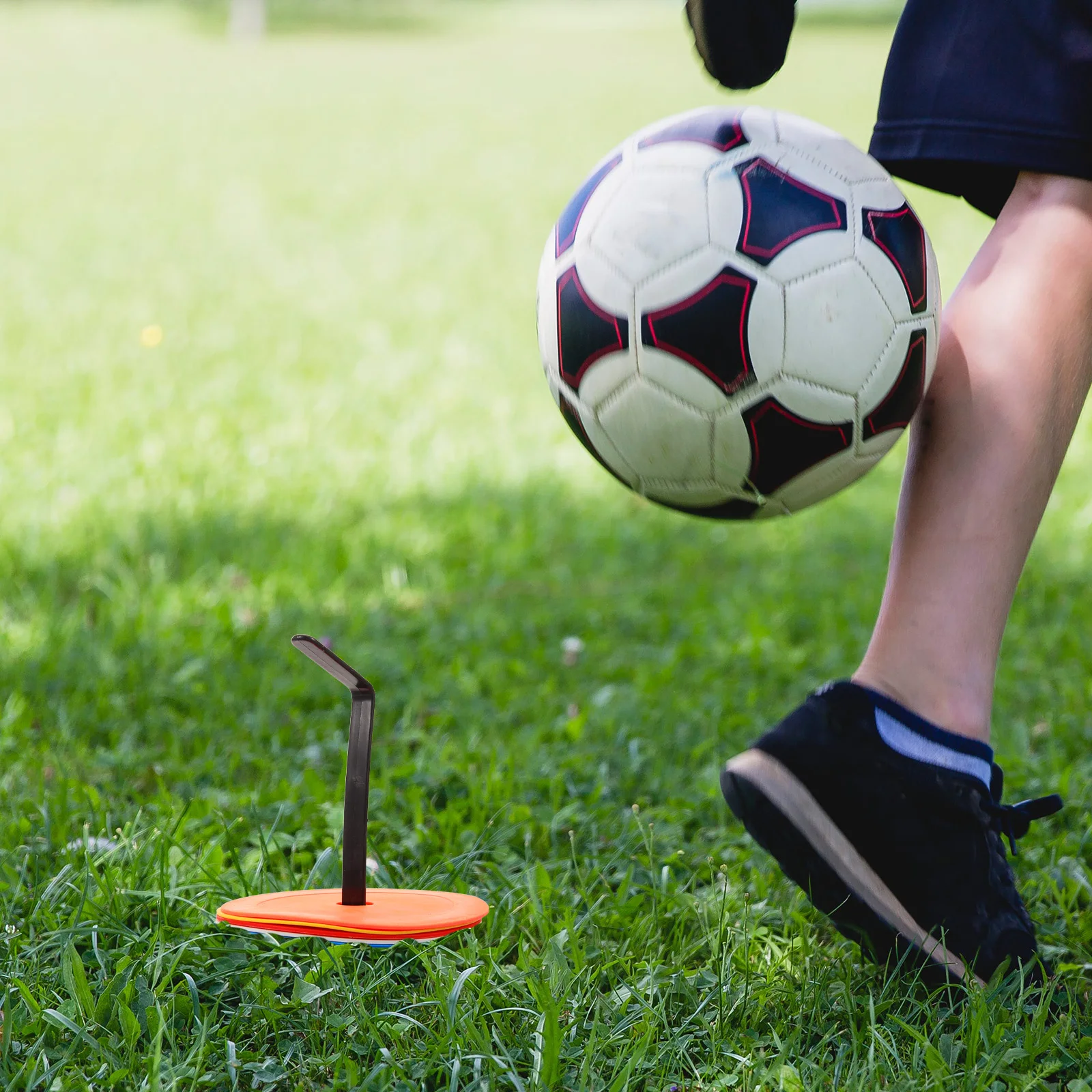

Football Training Discs Round Shape Durable PE Plastic Material Soccer Equipment Marker Sign Disc For Sports Tools
