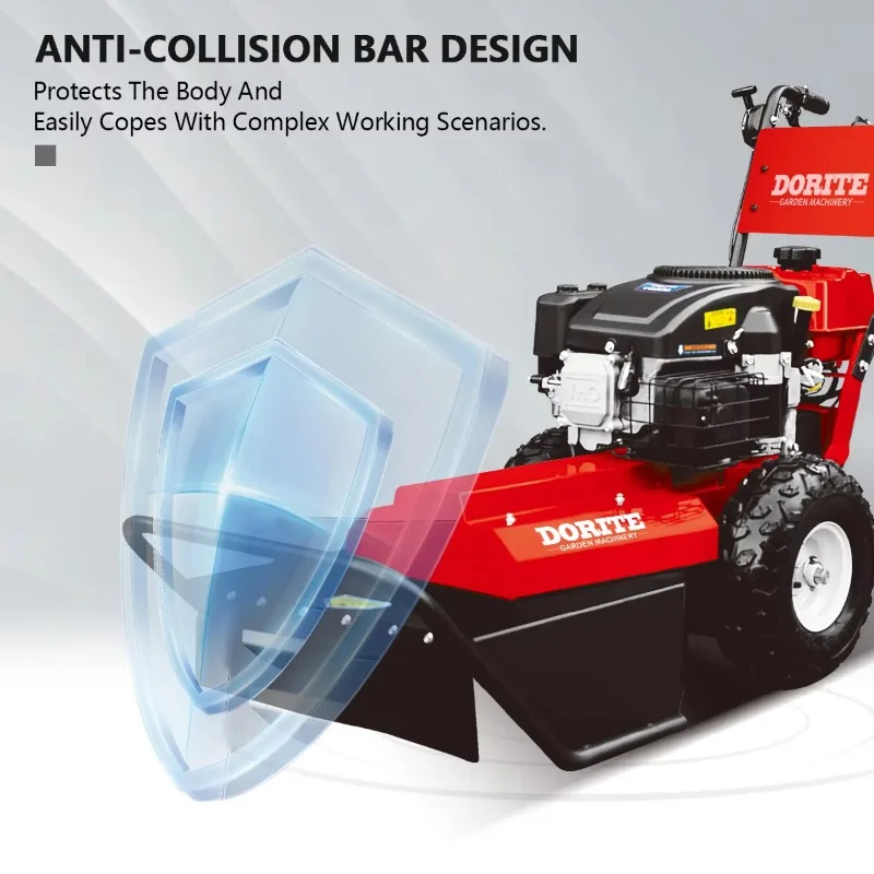 2024 آلة تقطيع الفراشي الجديدة جرار العشب قوية السلطة المتقلب جزازة آلة تقطيع الفراشي للعشب #1