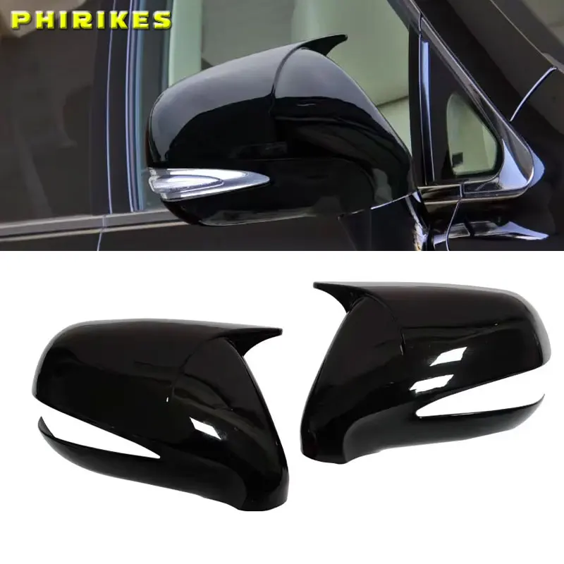 For Lexus RX RX270 RX350 RX450 2009-2014 Car Side Rearview Mirror Cover Caps Add on Mirror Covers Car styling