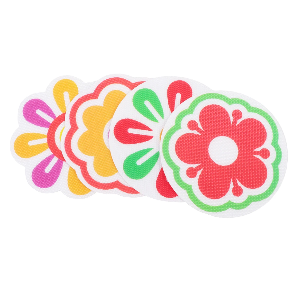 

8 Pcs Anti-slip Bathtub Stickers PEVA Cartoon Design Perfect for Bathroom Kitchen Pool Balcony Doorway