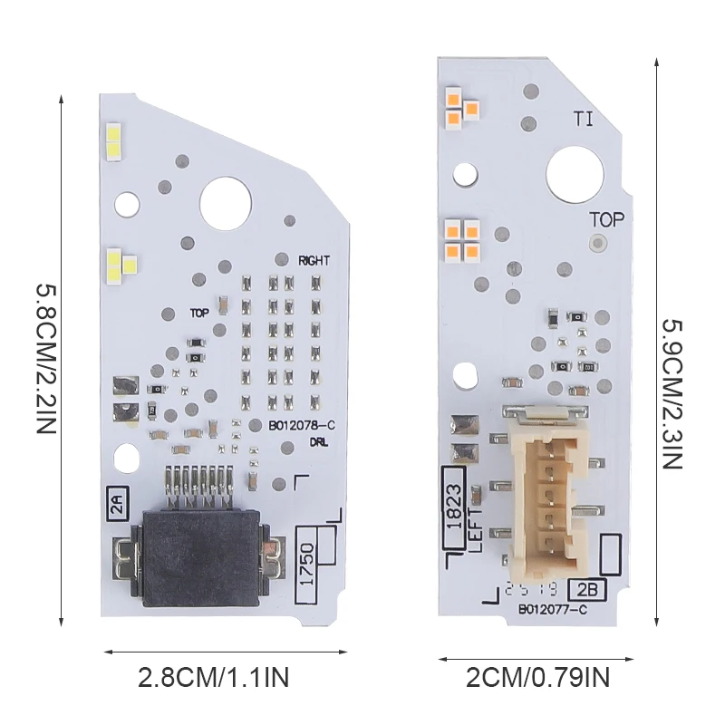 Car DRL LED Board Daytime Running Lights Source 575941476 575941475 For Seat Ateca 2016-2020 Led Turn Signal Light Module Chip