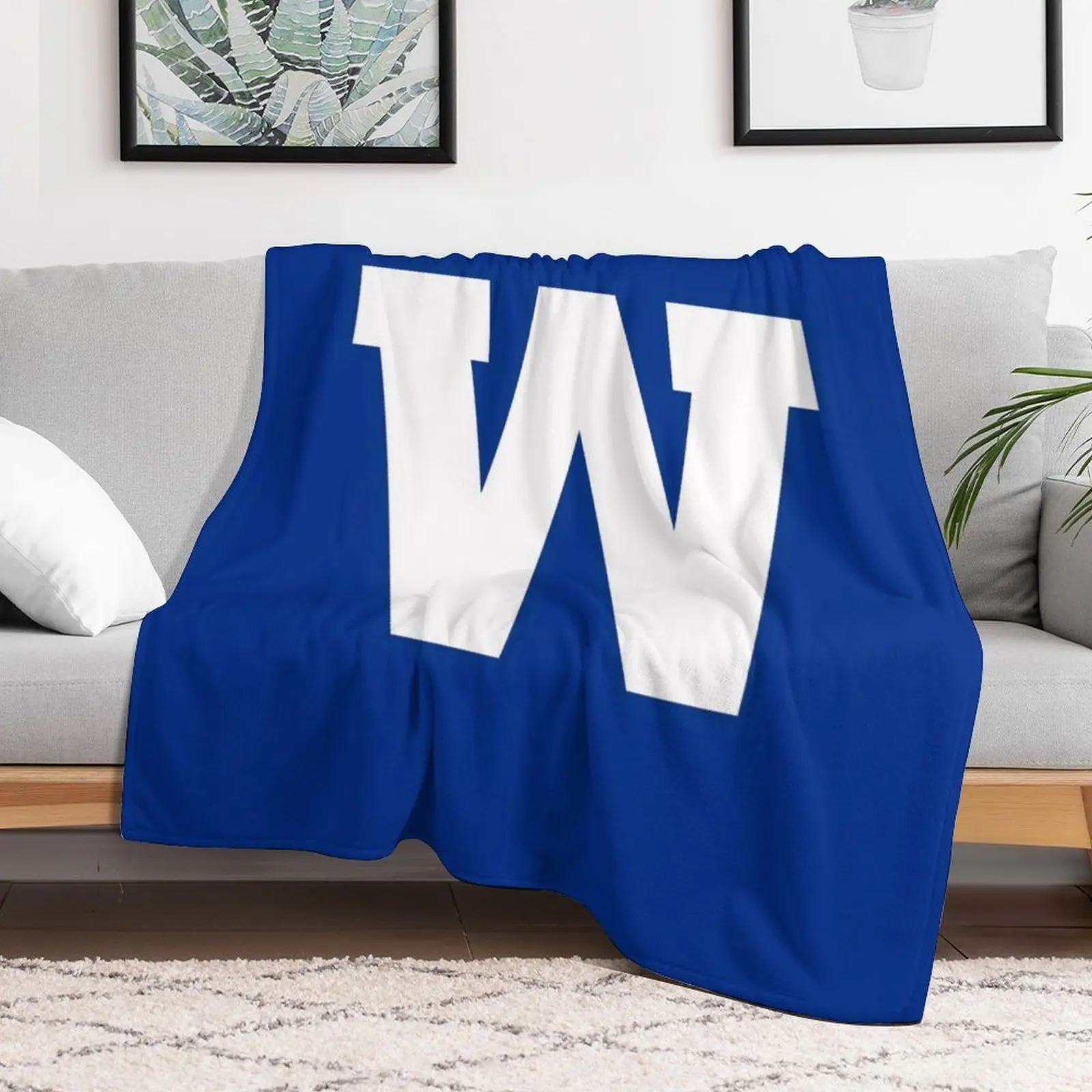 Fan Blue Bombers Winnipeg merch Throw Blanket Travel Luxury Throw Soft Big Luxury St Blankets