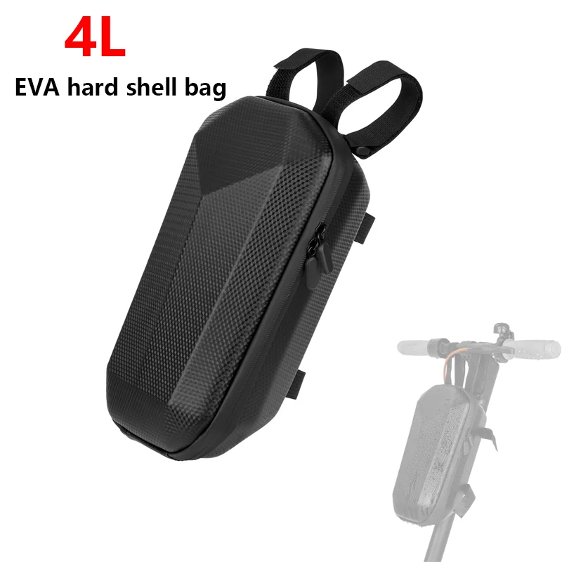 

4L EVA Hard Shell Carrying Bag for Balance E-Scooters Bike Front Frame Waterproof Hanging Storage Bag Portable Outdoor Accessory