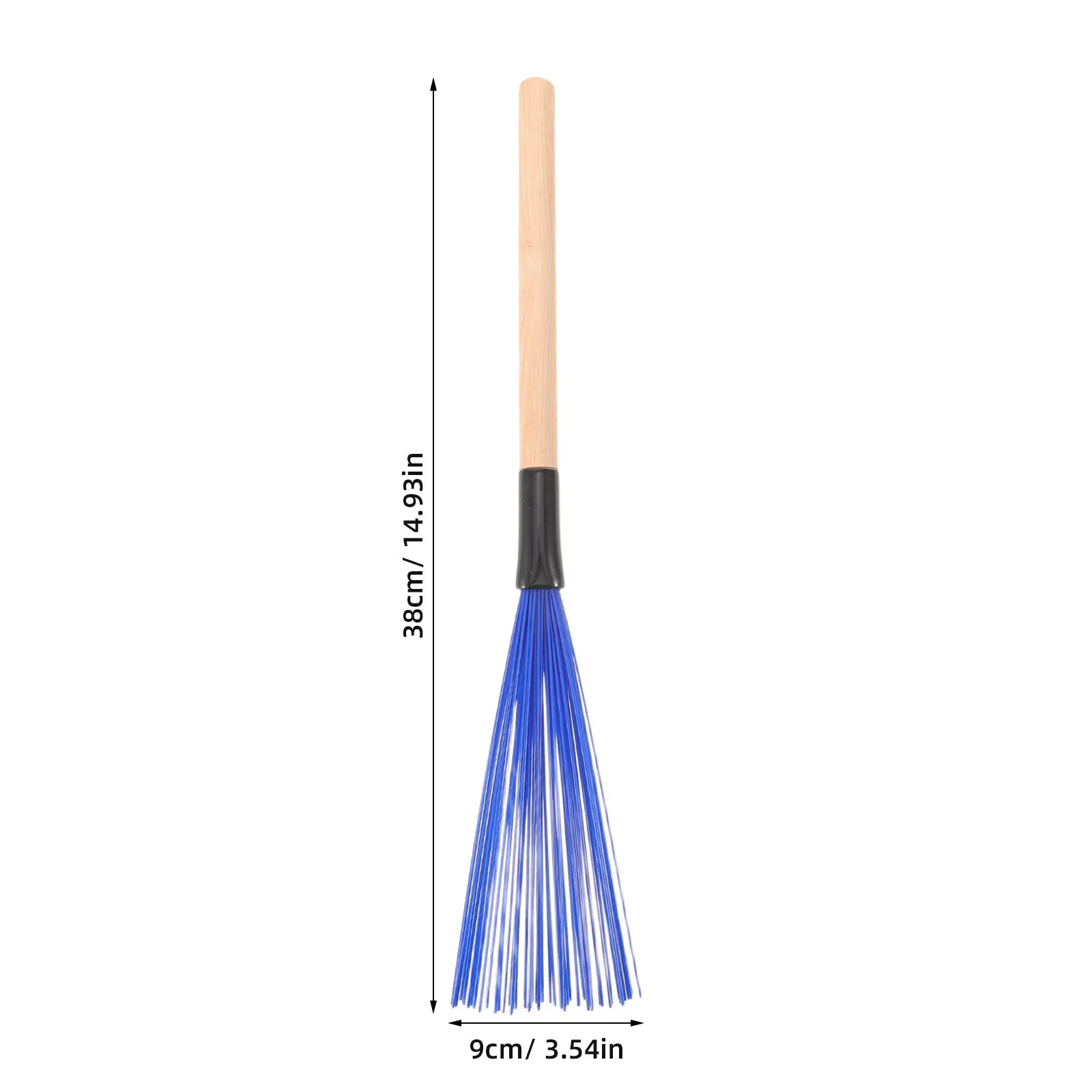 Drum Brush Bundle Stick 5 Steel Rod Design Comfortable Grip Drumsticks Perfect for Jazz Blues Percussion Players