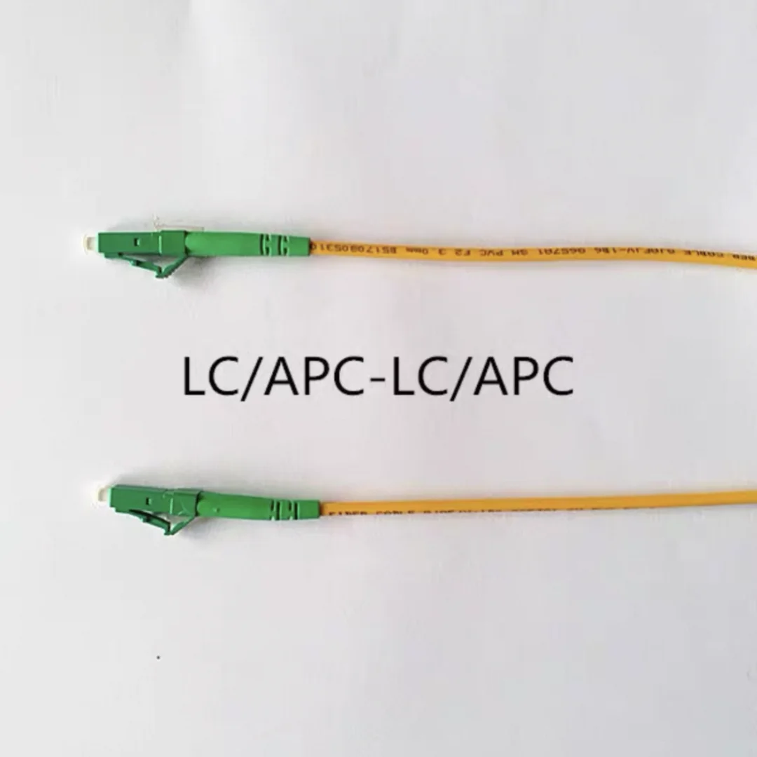 Optical patch cord singlemode LC/APC-LCAPC 1m 5m 10m 50m 100m simplex SM 30m 20m LCAPC เส้นใยจัมเปอร์ G652D ftthELINK