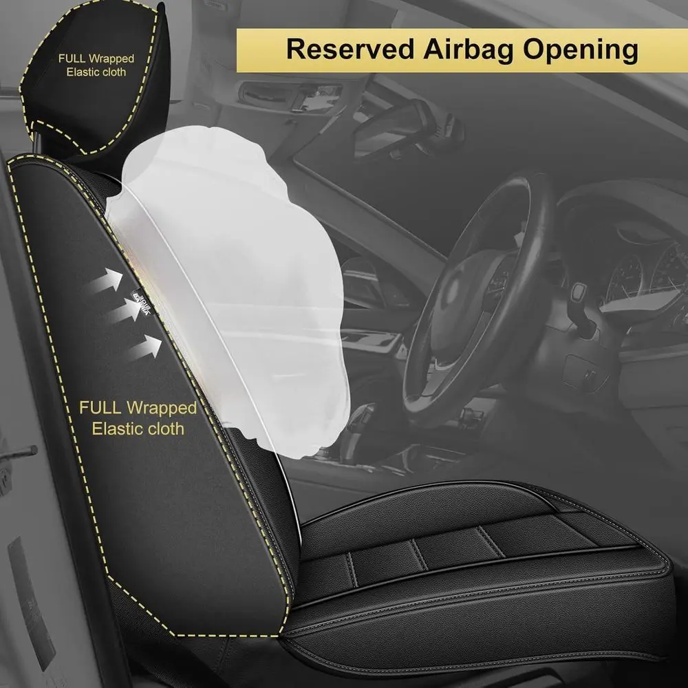 Car Seat Covers for 2016-2025 Lexus RX 350(Not Fit for RX 350L) Full Set Leather Custom Automotive Seat Covers Protector Fit for