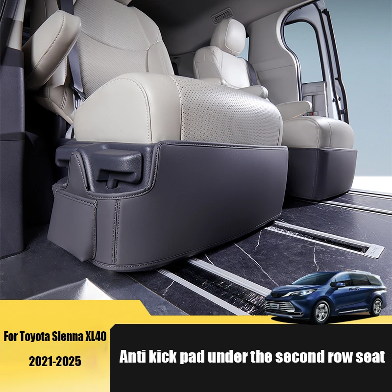 

Для Toyota Sienna XL40 2021 2023 2024 2025 Защитная накладка от ударов под вторым рядом сидений и внутреннее защитное оборудование