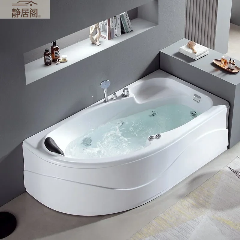 DSA triangular fan-shaped single bathtub for adults, single bathtub, bathtub, surfing, home and small apartment jacuzzi