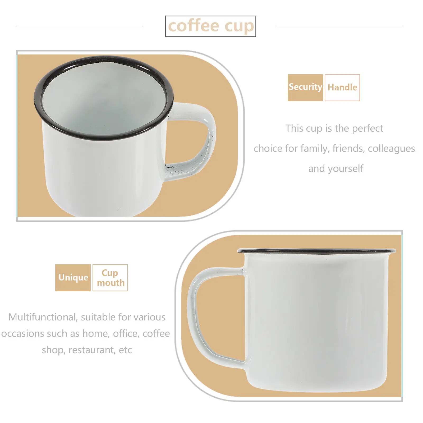 Retro Tea Mug Made of Premium Melamine Safe Dishwasher Friendly Water Drinking Cup for Coffee Tea Juice Milk Hot Chocolate Home