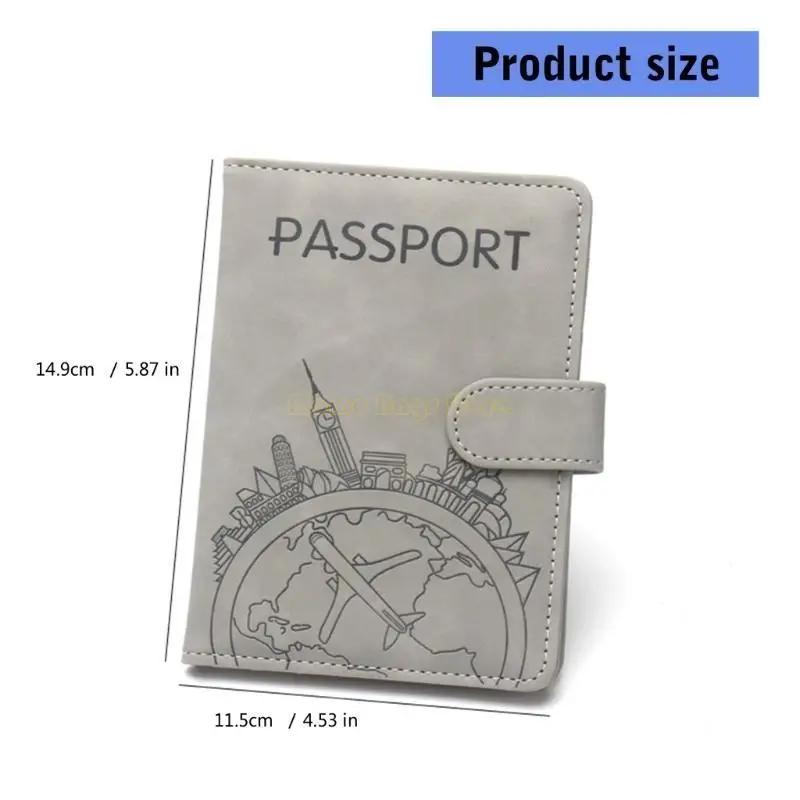 

X90D Holder Cover PU Leather Card Case Wallet Cover Case Travel Accessories for Women and Men