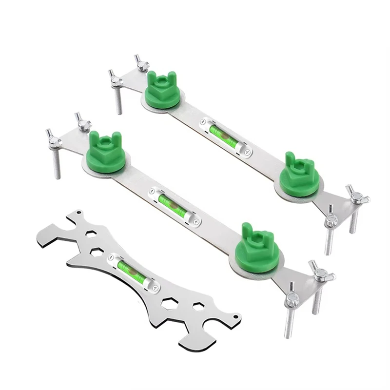 

2025 New Special Bend Angle Wrench Tools With Leveler Shower Faucet Installation Bathroom Multifunctional Level Wrench