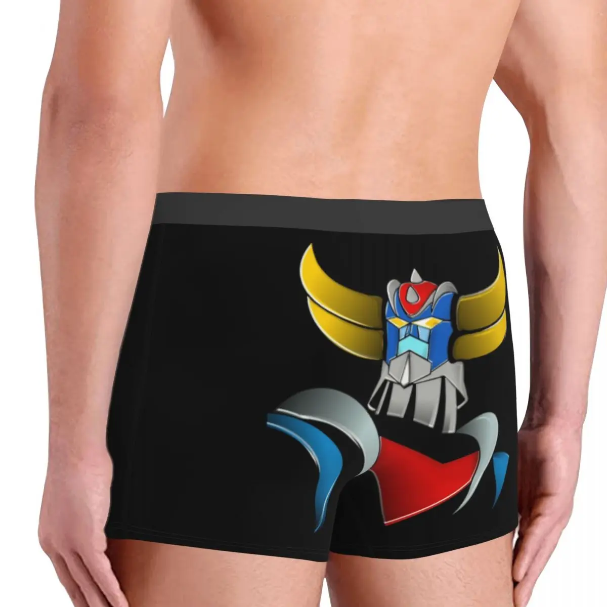 Custom Novelty Goldorak Ufo Robot Grendizer Boxers Shorts Panties Male Underpants Breathbale Briefs Underwear